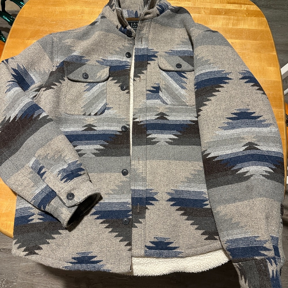 Jachs Men’s Brown and Cream Jacket